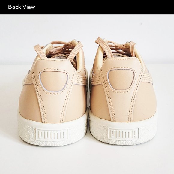 Puma - Clyde Natural Vachetta Sneakers - 6M - Picture 4 of 8